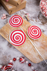 12 Acrylic Peppermint Snowflake Ornament