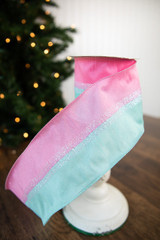 Peach Pink Ribbon 1-1/2 Inch, 25 Yards Satin Fabric Ribbons for Christmas  Gift Wrapping, Christmas Garland, Christmas Tree Ornaments, Bows Making,  DIY