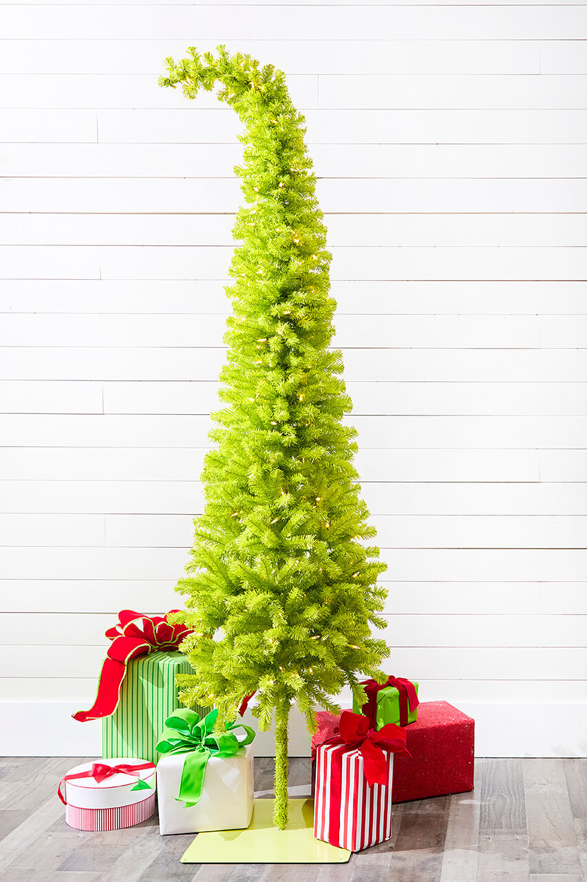 Pink Grinch Inspired Christmas Tree