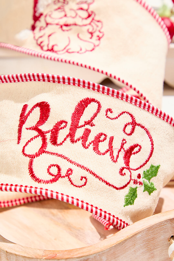 bows with christmas