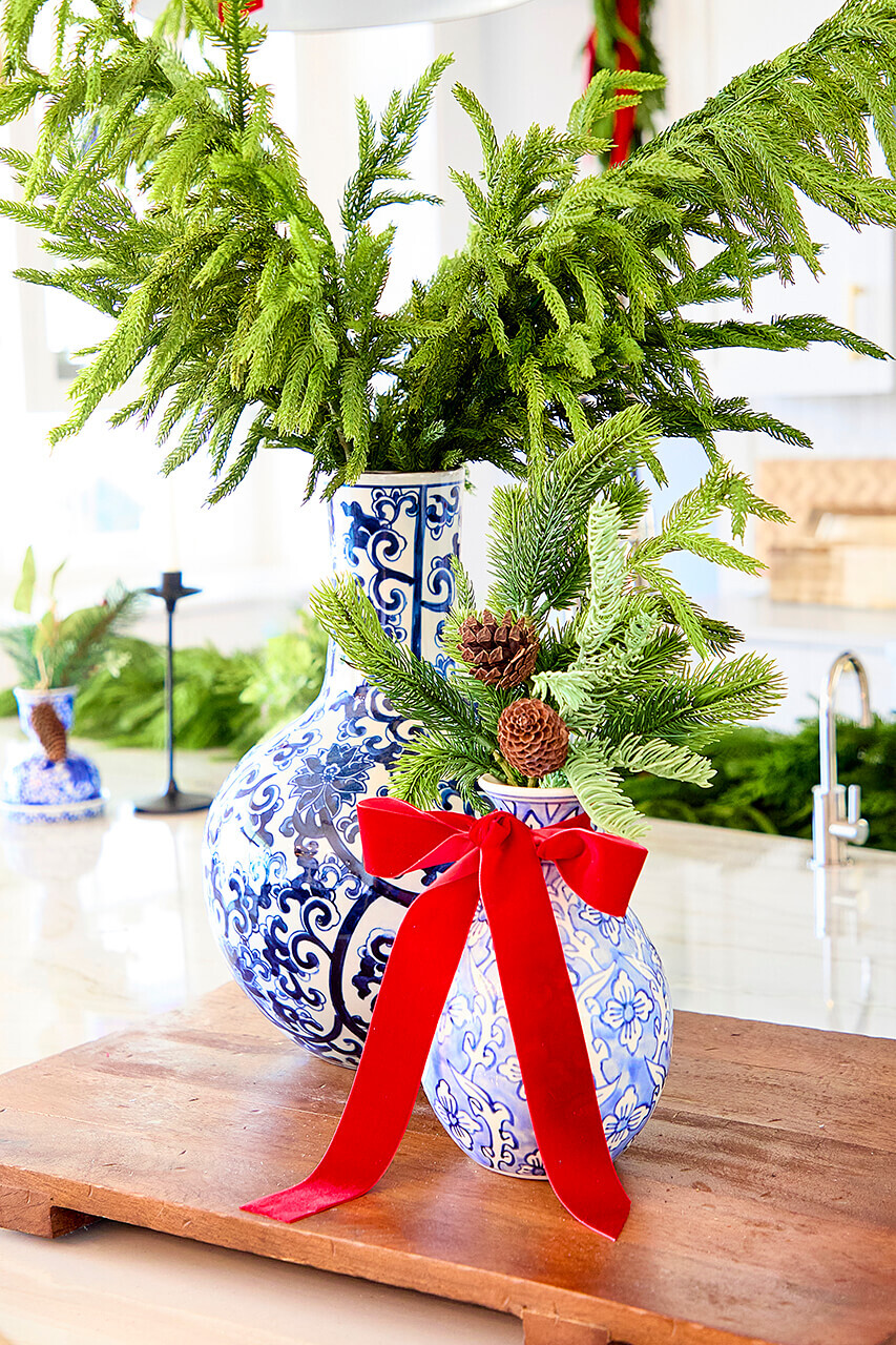 Christmas decor for kitchen