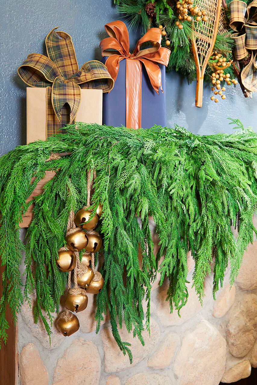 Natural Greenery Norfolk Pine Garland