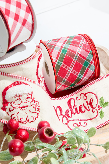 Ribbon to a Christmas Tree 