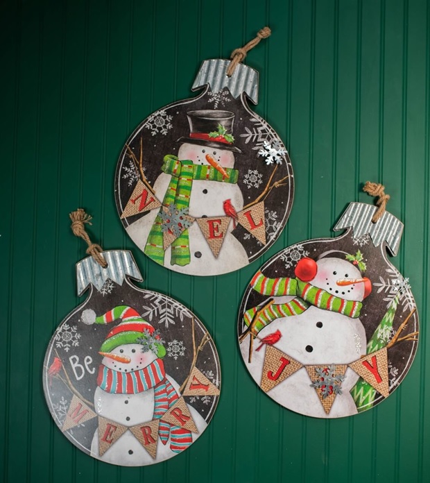 Snowman Ornaments 